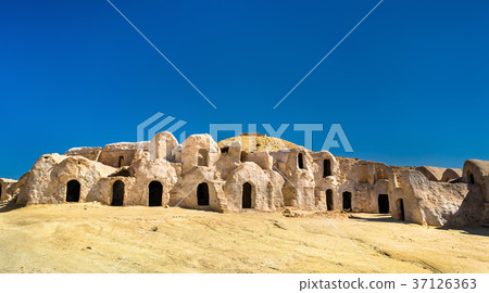 Ksar Hallouf, a fortified village in the Medenine Ksar Hallouf, a fortified village in the Medenine 37126363