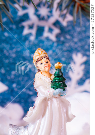 New Year's background on a background of a New 37127527