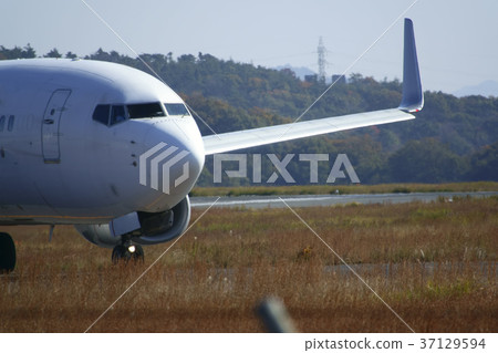 Airliner front and wings Airliner front and wings 37129594