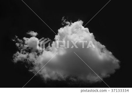 Isolated clouds over black. Isolated clouds over black. 37133334