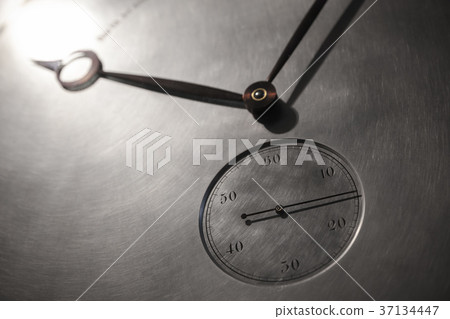 Old clock deal, close up photo 37134447