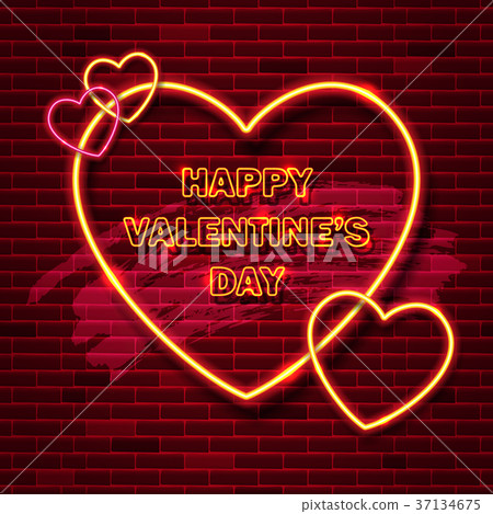 Valentines day sale banner template 37134675