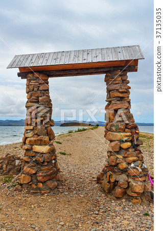 Cape Uyuga. Maloe More on Lake Baikal. Russia 37135035