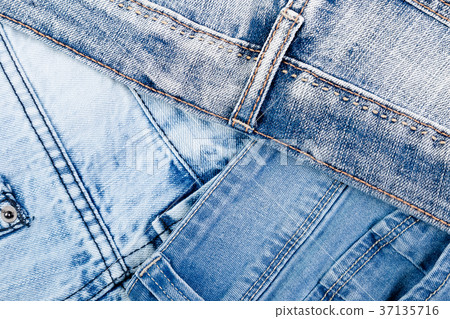 Jean background. Denim blue jean texture 37135716