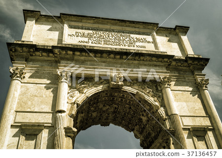 The Arch of Titus in Roman Forum, Rome 37136457