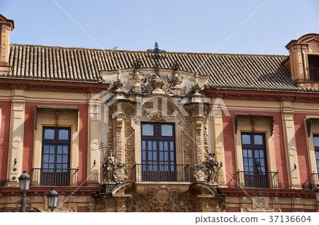 Historic building Seville Spain Palacio Arzobispal 37136604