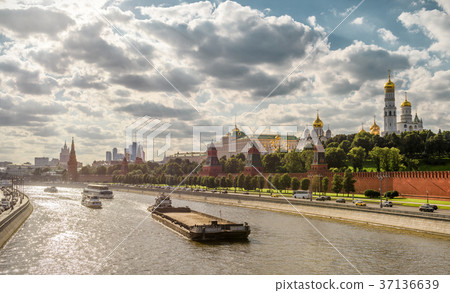 Panoramic view of Moscow Kremlin Panoramic view of Moscow Kremlin 37136639