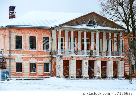 Abandoned manor house, Belarus 37136682