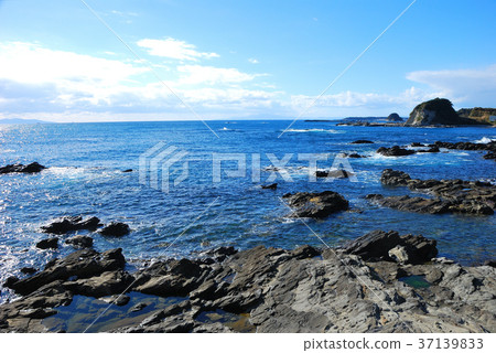 神奈川縣三浦市南Shimoura鎮松浦的尼崎風景 神奈川縣三浦市南Shimoura鎮松浦的尼崎風景 37139833