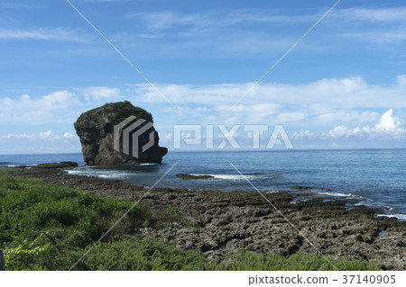 台灣風景 墾丁 帆船石 37140905