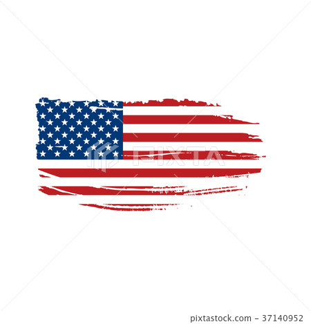 USA Flag isolated USA Flag isolated 37140952