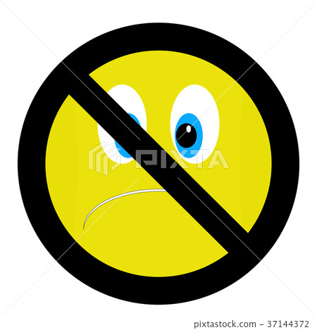 No bad mood sign No bad mood sign 37144372