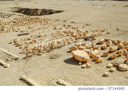 Hatshepsut Temple ruins. Luxor. Egypt Hatshepsut Temple ruins. Luxor. Egypt 37144995