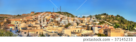 Skyline of El Kef, a city in northwestern Tunisia 37145233