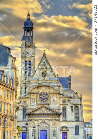 Saint Etienne du Mont Church in Paris, France Saint Etienne du Mont Church in Paris, France 37145322
