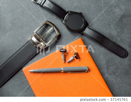 Elegant men`s business accessories Elegant men`s business accessories 37145761