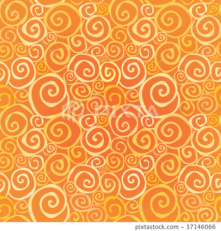 Abstract seamless pattern. Swirl line background - Stock Illustration ...