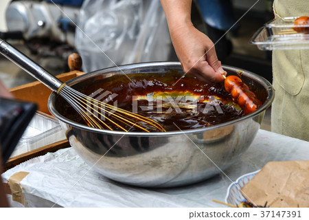 Mitarashi dumpling Mitarashi dumpling 37147391