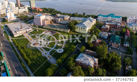 Khabarovsk Komsomolskaya square. the view from the 37148792