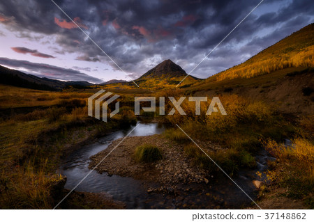 Fall color Crested Buute, Colorado 37148862