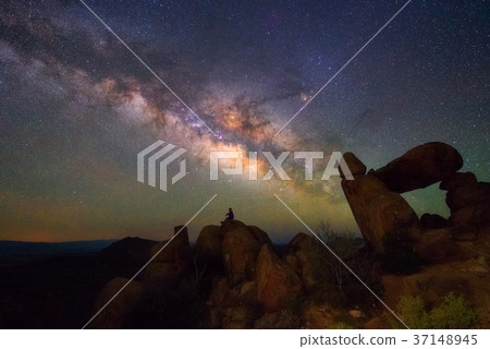 Milky way at Big Bend National Park Milky way at Big Bend National Park 37148945