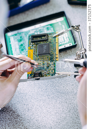 microchip production factory microchip production factory 37152575
