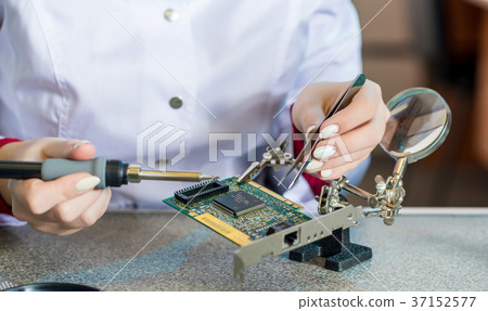 microchip production factory microchip production factory 37152577