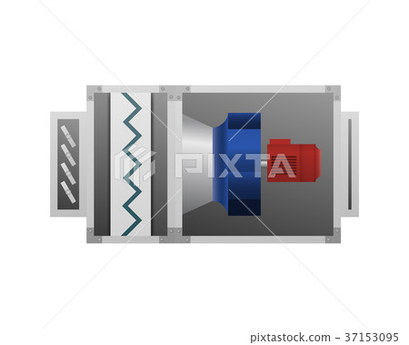 Ventilator vector illustration. Ventilator vector illustration. 37153095