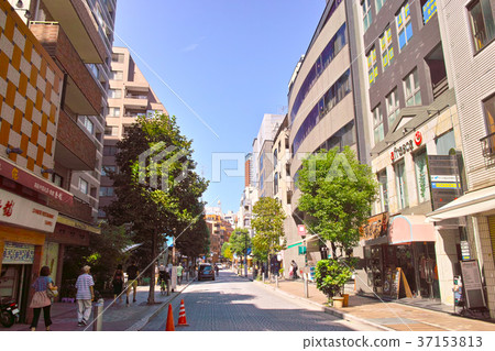 從Azabu Juban購物區的六本木地區的視圖 37153813