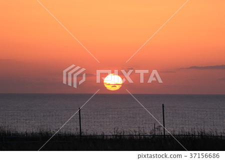 Hokkaido Nemuro city sunrise 37156686