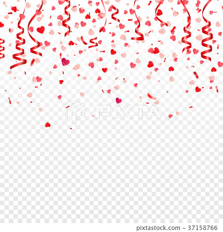 Valentines day red background with hearts. Love Valentines day red background with hearts. Love 37158766