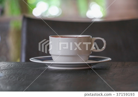 coffee cup on table 37159193