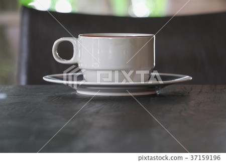 coffee cup on table coffee cup on table 37159196