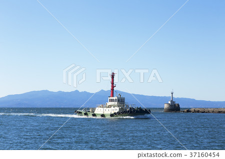 Miike Port Tugboat Return Port， 37160454