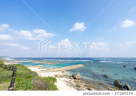 Landscape of Miyakojima and Higashi Heian 37160574