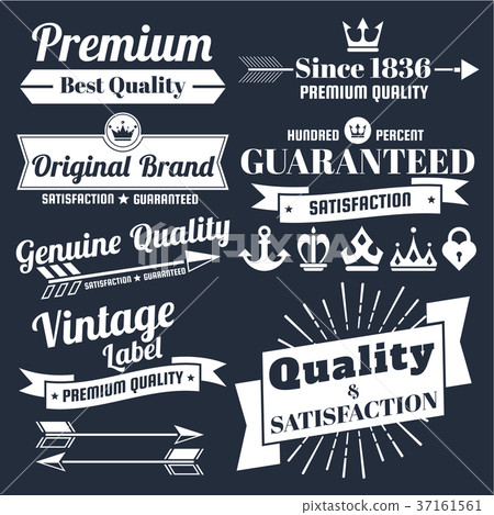 Vintage Retro Vector Logo for banner Vintage Retro Vector Logo for banner 37161561