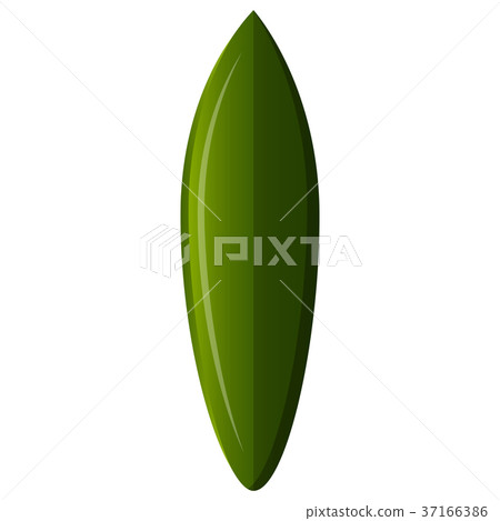 Isolated surfboard illustration Isolated surfboard illustration 37166386