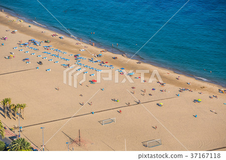 Benidorm levante beach in alicante Spain 37167118