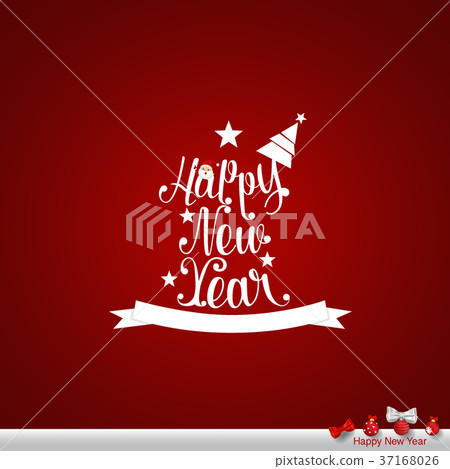 Merry Christmas and Happy new year Greeting Card, vector illustration Merry Christmas and Happy new year Greeting Card, vector illustration 37168026