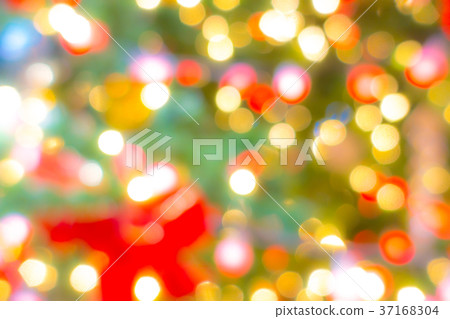 Abstract blur Lights of Christmas Tree . Abstract blur Lights of Christmas Tree . 37168304