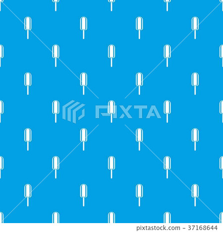 Ice Cream pattern seamless blue Ice Cream pattern seamless blue 37168644