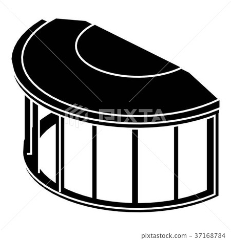 Window frame icon, simple black style Window frame icon, simple black style 37168784