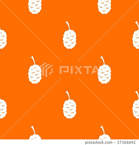 Fruit of mulberry pattern seamless Fruit of mulberry pattern seamless 37168842