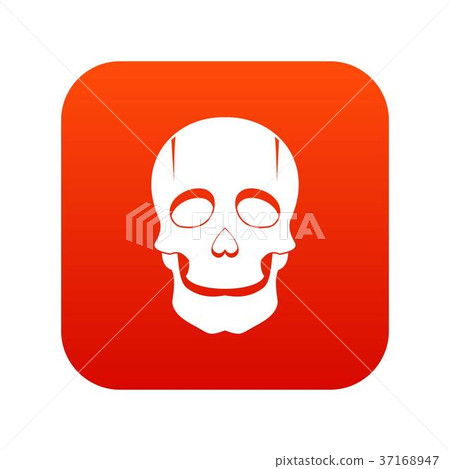 Singer mask icon digital red Singer mask icon digital red 37168947