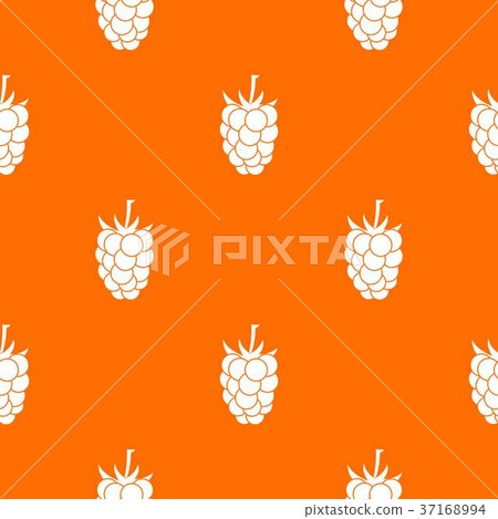 Blackberry fruit pattern seamless 37168994