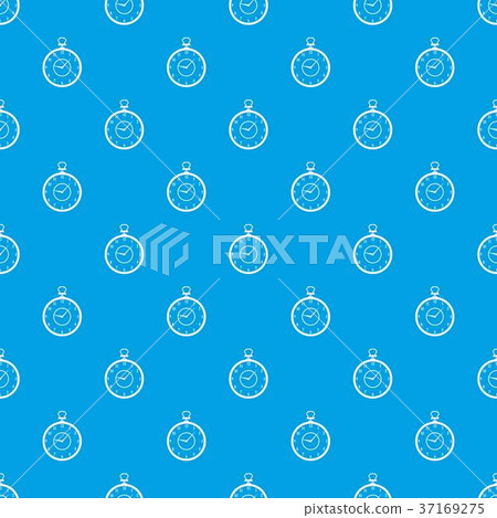 Watch pattern seamless blue Watch pattern seamless blue 37169275