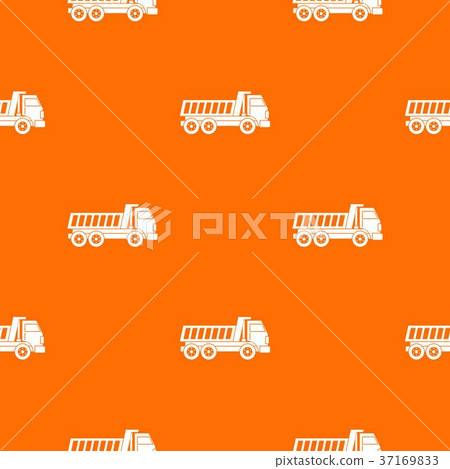 Dumper truck pattern seamless 37169833