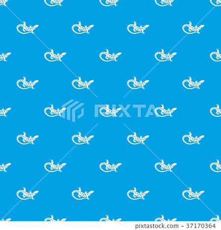 Lizard pattern seamless blue Lizard pattern seamless blue 37170364
