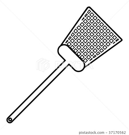Swatter icon, outline line style 37170562