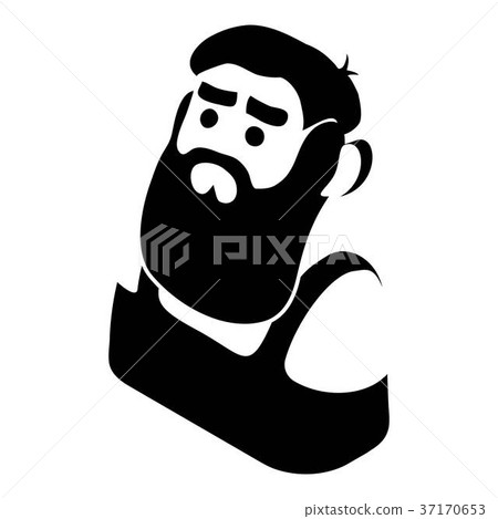Blacksmith icon, simple black style 37170653